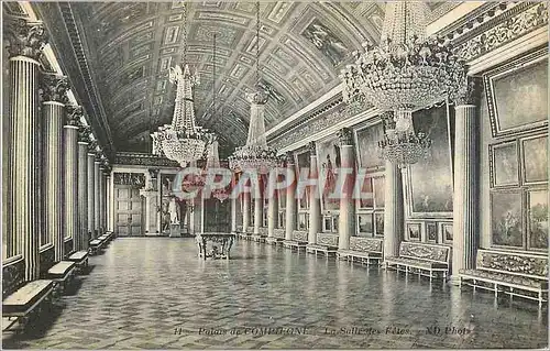 Ansichtskarte AK Palais de Compiegne La Salle des Fetes