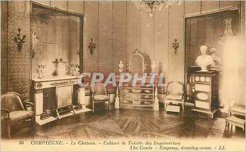 Cartes postales Compiegne Le Chateau Cabinet de Toilette de L'Imperatrice