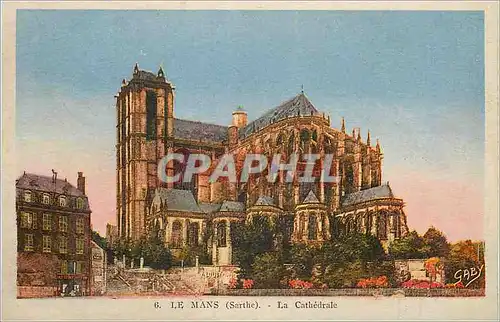 Cartes postales Le Mans (Sarthe) La Cathedrale