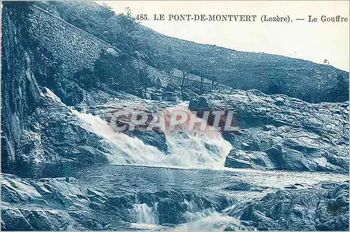 Ansichtskarte AK Le Pont de Montvert (Lozere) Le Gouffre