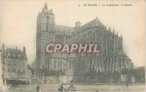 Cartes postales Le Mans La Cathedrale L'Abside