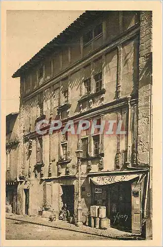 Ansichtskarte AK La Douce France Carcassonne La Maison des Dues de Montmorency