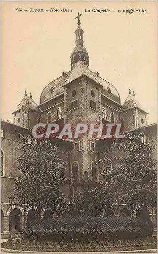 Cartes postales Lyon Hotel Dieu La Chapelle