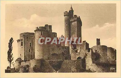 Ansichtskarte AK Vallee du Lot Fumel Chateau de Bonaguil (XVe Siecle)