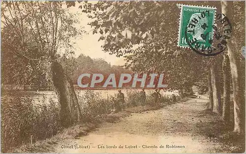 Cartes postales Olivet (Loiret) Les Bords du Loiret Chemin de Robinson