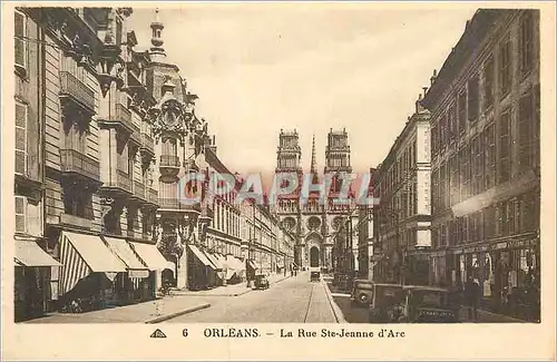 Cartes postales Orleans La Rue Ste Jeanne d'Arc