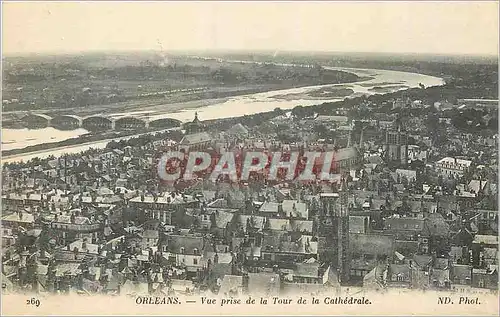 Cartes postales Orleans Vue Prise de la Tour de la Cathedrale