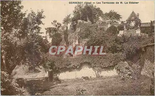 Cartes postales Gerberoy (Oise) Les Terrasses de M Sidaner