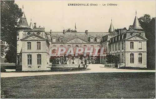 Cartes postales Ermenonville(Oise) Le Chateau