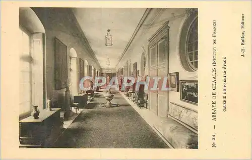Cartes postales Abbaye de Chaalis (Institut de France) Galerie du Premier Etage