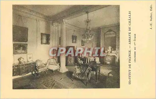Cartes postales Institut de France Abbaye de Chaalis Chambre du Ier Etage