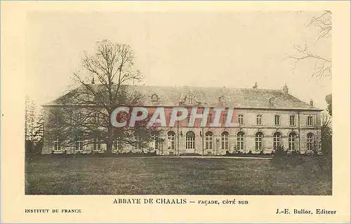 Ansichtskarte AK Institut de France Abbaye de Chaalis Facade Cote Sud