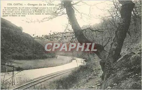 Cartes postales Cantal Gorges de la Cere