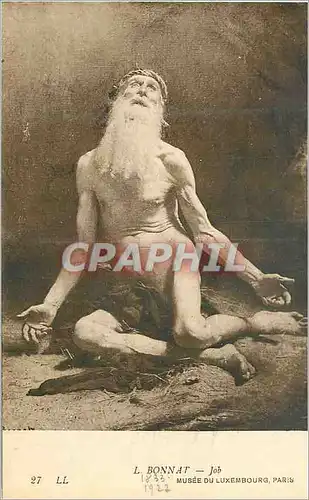 Cartes postales Musee du Luxembourg Paris Le Bonnat Job