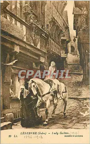 Cartes postales Musee d'Amiens Lefebre (Jules) Lady Godiva
