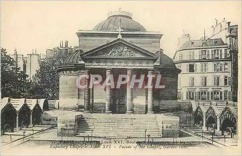 Cartes postales Chapelle expiatoire de Louis XVI