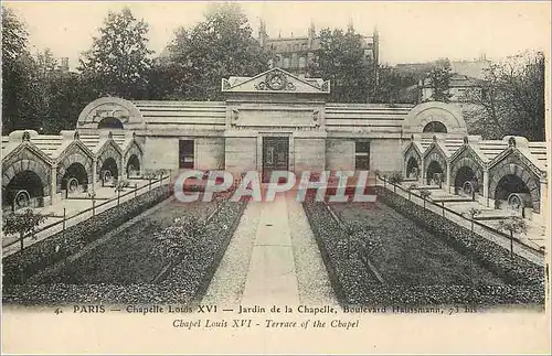 Ansichtskarte AK Paris Chambre Louis Jardin de la Chapelle