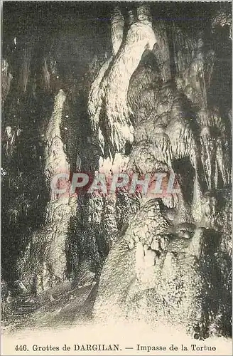 Cartes postales Grottes de Dargilan Impasse de la Tortue