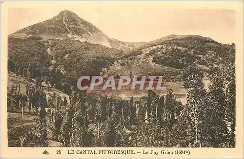 Cartes postales Le Cantal Pittoresque Le Puy Griou (1694m)