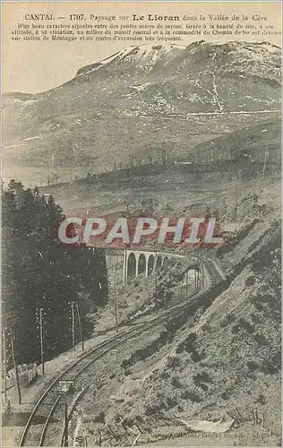 Cartes postales Cantal 1708 Paysage sur Le Lioran dans la Vallee de la Cere