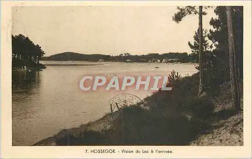 Cartes postales Hossegor Vision du Lac a L'Arrivee