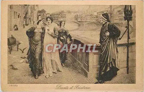 Cartes postales Dente et Beatrice