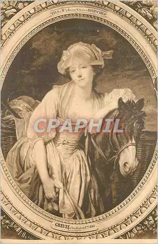 Cartes postales Musee du Louvre La Laitiere Greuze