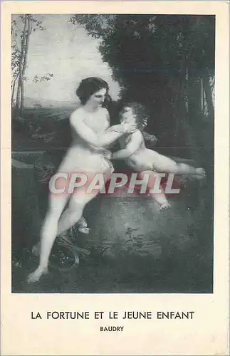 Cartes postales La Fortune et le Jeune Enfant Baudry