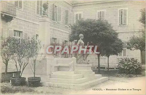 Cartes postales Vesoul Monument Gerome et sa Tanagra