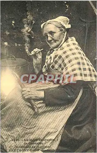 REPRO La Mere Jacquetta de Garentec (Environs de Morlaix ) Bretagne