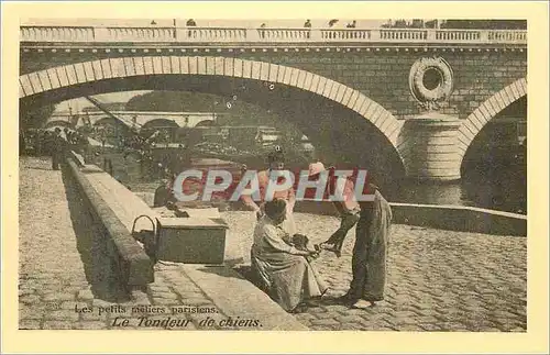 REPRO Les Petits Metiers Parisiens Le Tondeur de Chiens