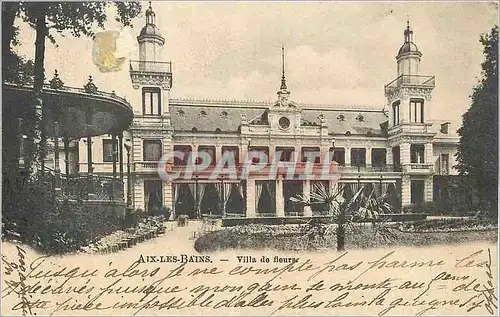 Cartes postales Aix les Bains La Villa des Fleurs