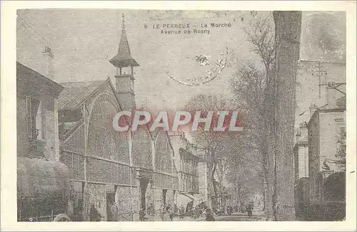 Cartes postales moderne Le Perreux Le Marche Avenue de Rosny