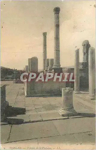 Cartes postales Timgad Temple de la Victoire