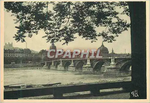 Ansichtskarte AK Lyon Pont de la Guillotiere et l'Hotel Dieu