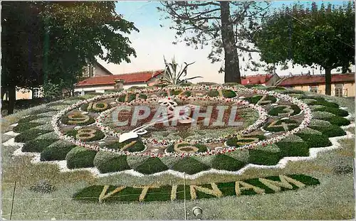 Cartes postales moderne la Franche Comte Pittoresque Besancon (Doubs) l'Horloge Florale