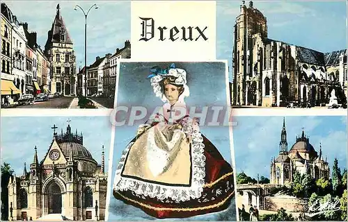 Cartes postales moderne Dreux (Eure et Loir) le Beffroi Eglise Saint Pierre