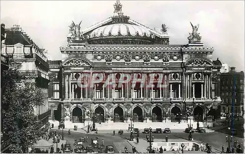 Moderne Karte Paris Place de l'Opera