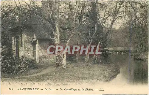 Cartes postales Rambouillet le Parc les Coquillages et la Riviere