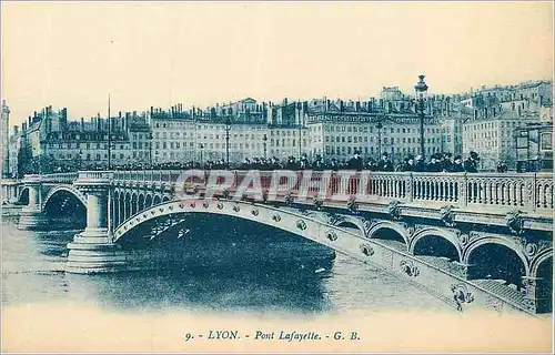 Cartes postales Lyon Pont Lafayette