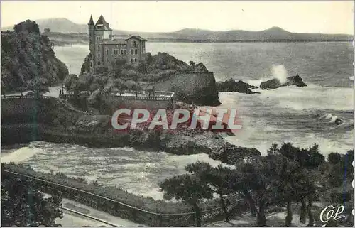 Cartes postales Biarritz Villa Belza et Port Vieux