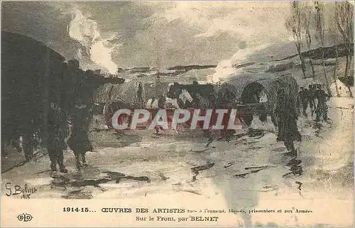 Cartes postales Oeuvres des Artistes par Belnet