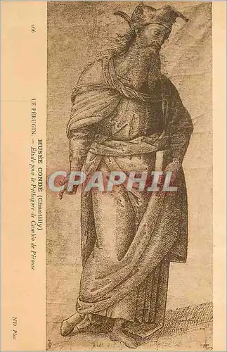 Cartes postales Musee Conde(Chantilly) le Perugin