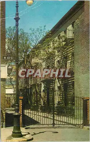 Cartes postales moderne New York NY Patchin Place Greenwich Village