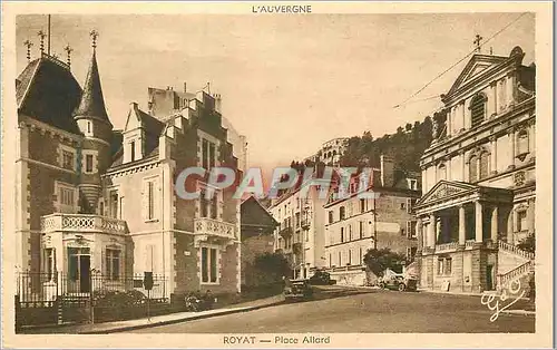 Cartes postales l'Auvergne Royat Place Allard