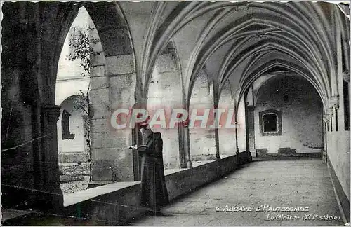 Moderne Karte Abbaye d'Hautecombe le Cloitre (XIVe siecle)