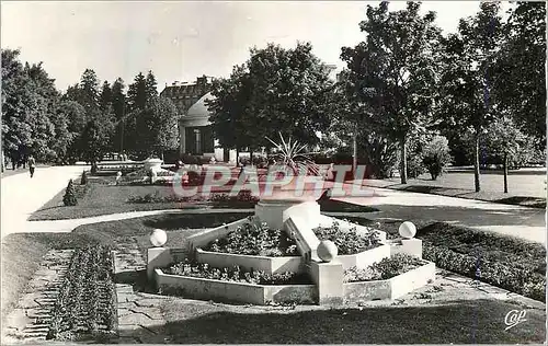 Moderne Karte Vittel la Grande Source vue des Jardins