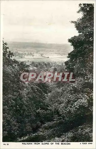 Cartes postales moderne Malvern from Slopes of the Beacon