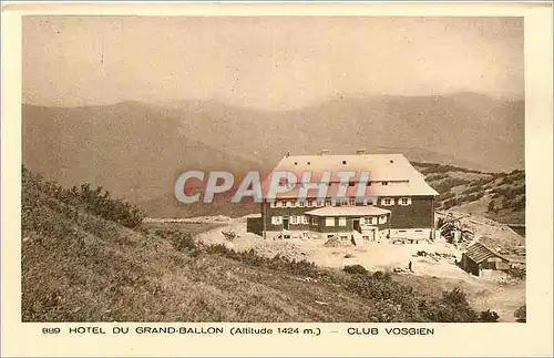 Cartes postales Hotel du Grand Ballon (Altitude 1424m) Club Vosgien