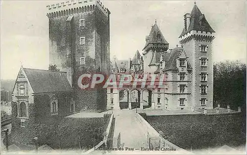 Cartes postales Chateau de Pau Entree du Chateau